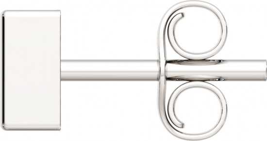 Серьги-пусеты из серебра