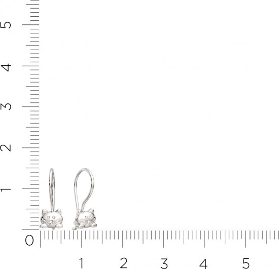 Серьги из серебра