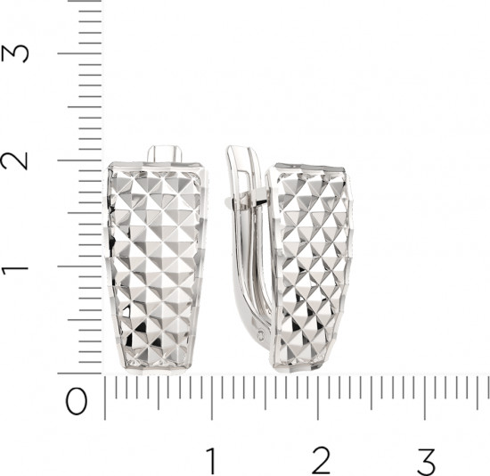 Серьги из серебра