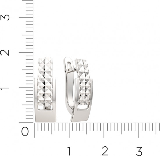 Серьги из серебра