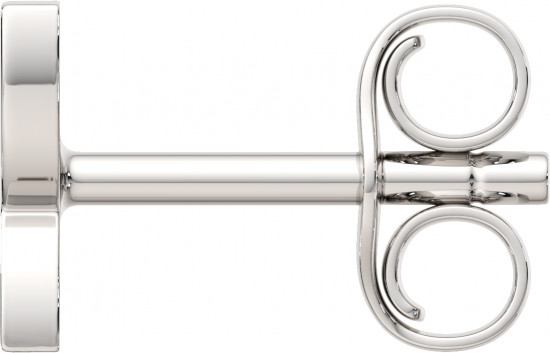 Серьги-пусеты из серебра