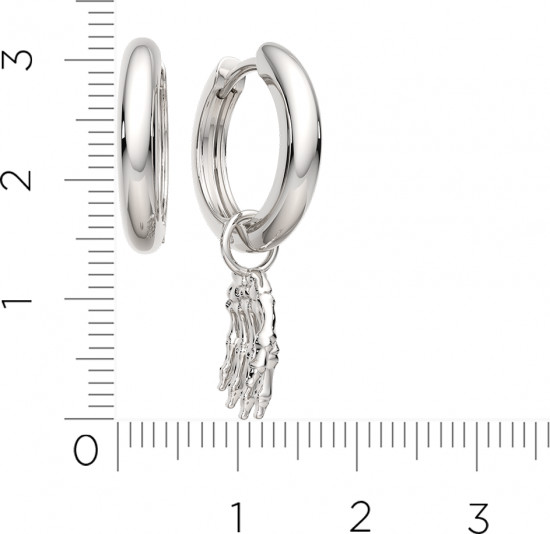 Серьги из серебра