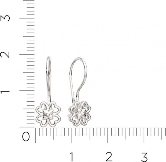 Серьги из серебра