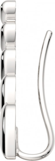 Серьги из серебра