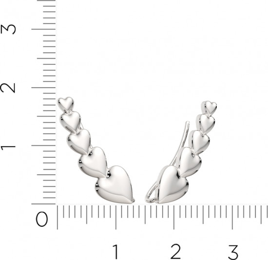 Серьги из серебра