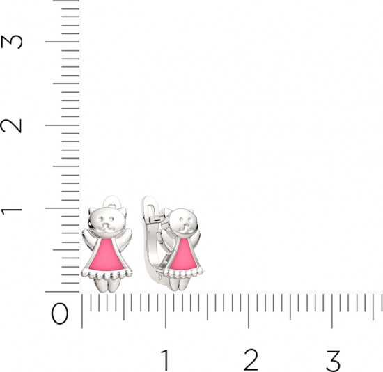 Серьги из серебра