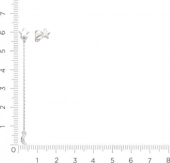 Серьги из серебра