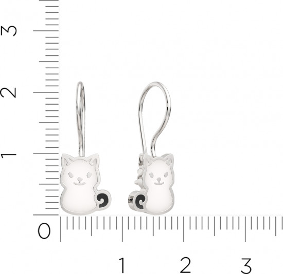 Серьги из серебра