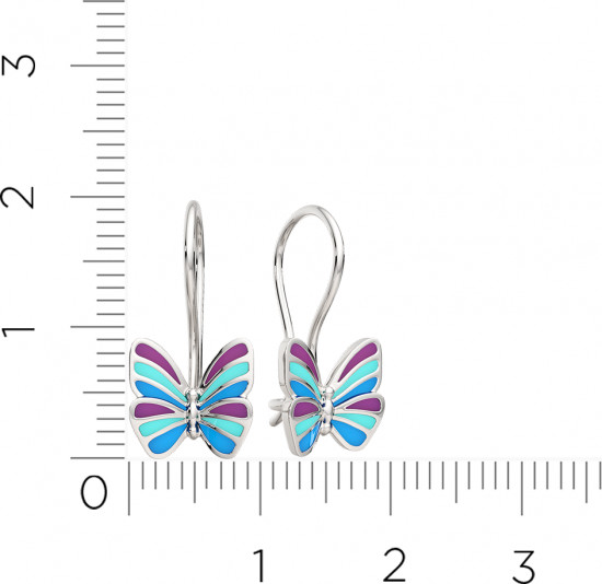 Серьги из серебра