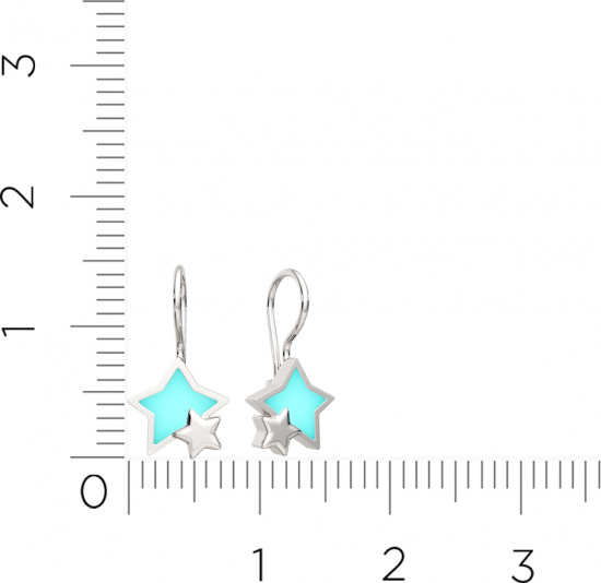 Серьги из серебра