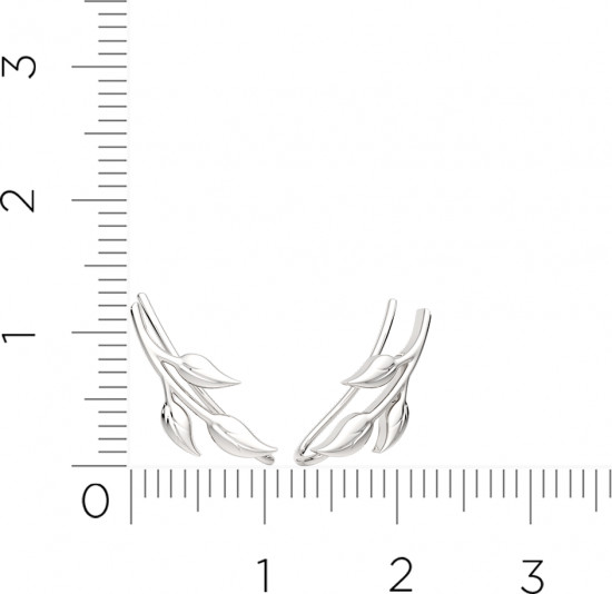 Серьги из серебра