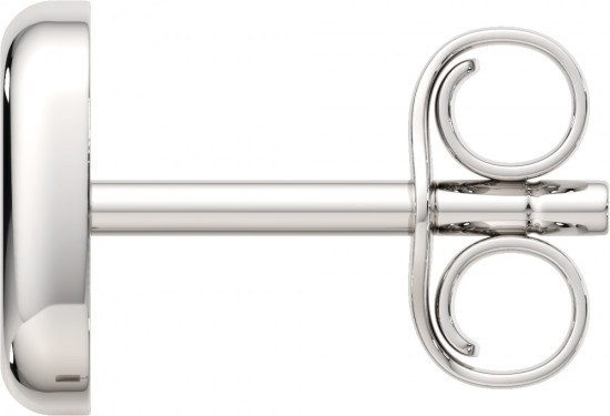 Серьги-пусеты из серебра