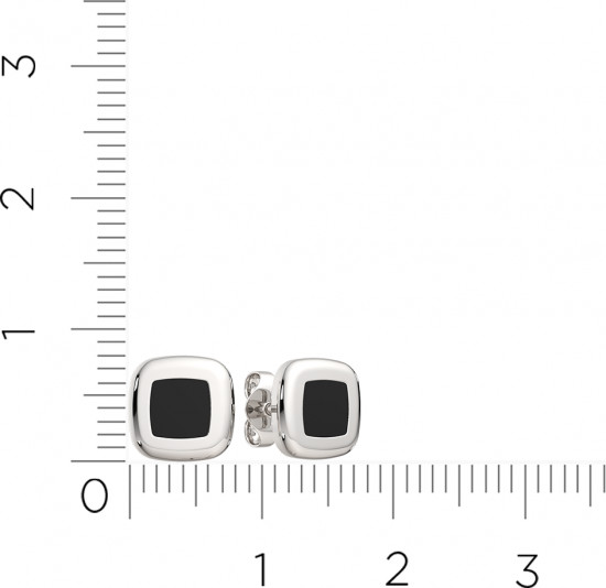 Серьги-пусеты из серебра