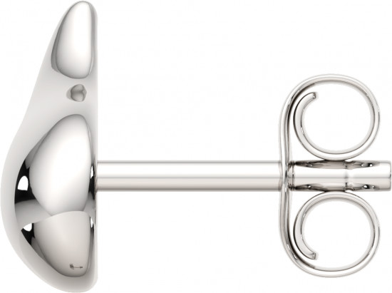 Серьги-пусеты из серебра