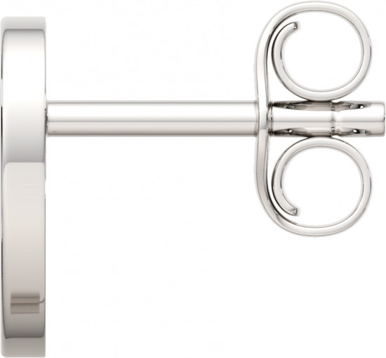 Серьги-пусеты из серебра