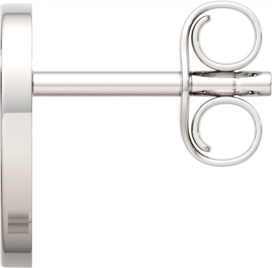 Серьги-пусеты из серебра