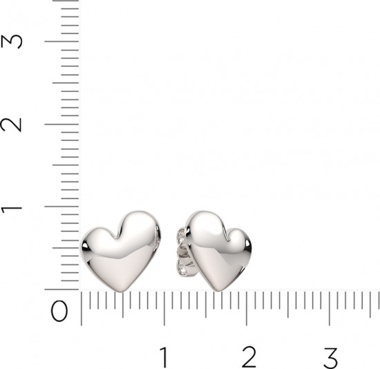 Серьги-пусеты из серебра