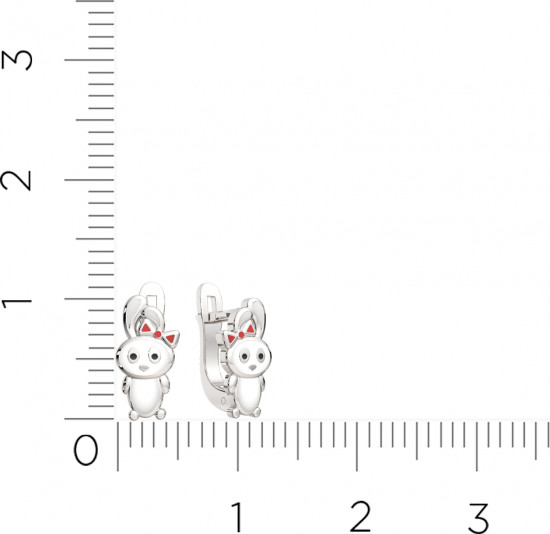 Серьги из серебра