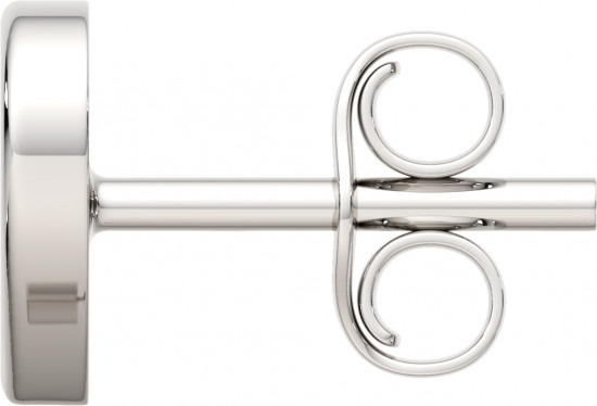 Серьги-пусеты из серебра