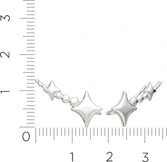 Серьги из серебра