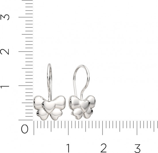 Серьги из серебра