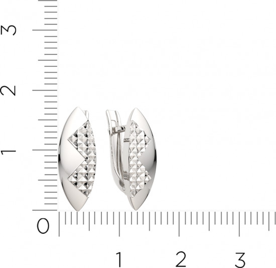 Серьги из серебра