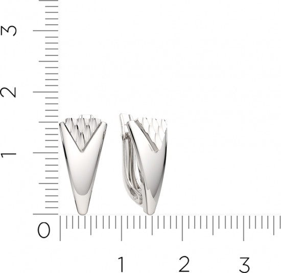 Серьги из серебра