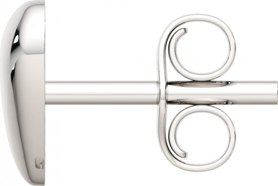 Серьги-пусеты из серебра