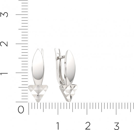 Серьги из серебра