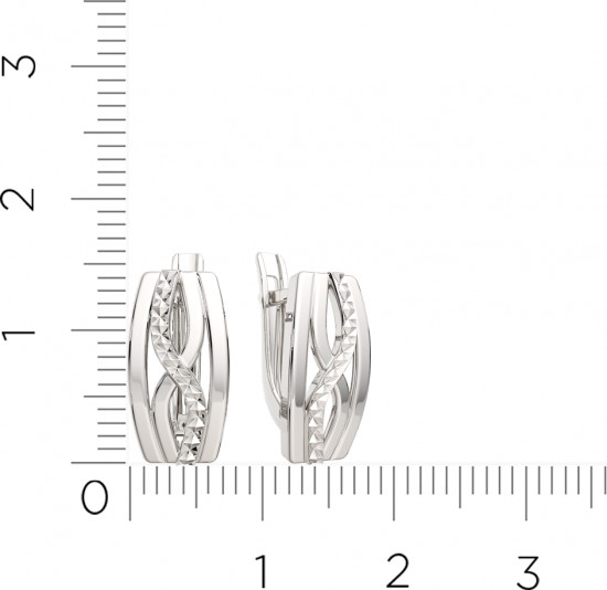 Серьги из серебра