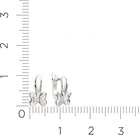 Серьги из серебра