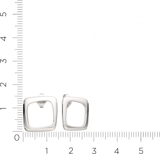 Серьги-пусеты из серебра