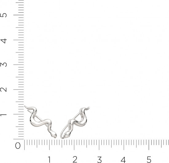 Серьги из серебра