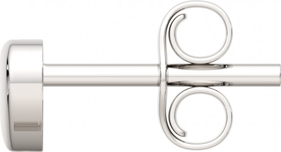 Серьги-пусеты из серебра