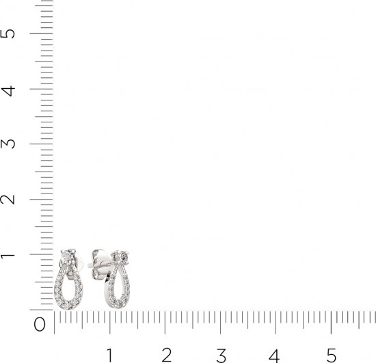 Серьги-пусеты из серебра