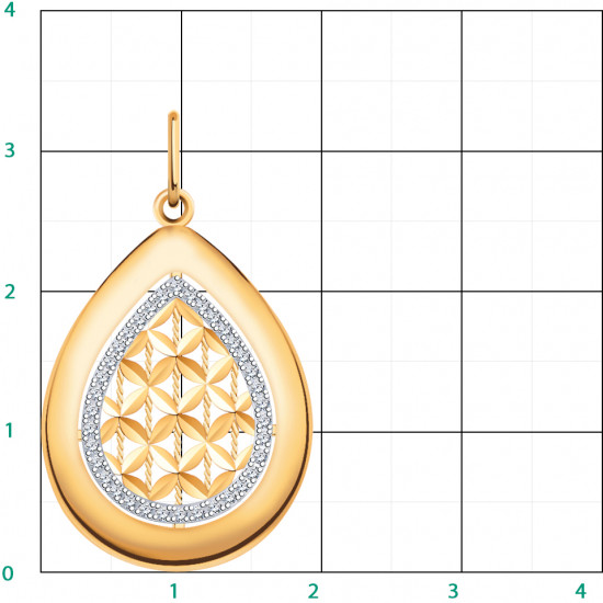 Подвеска из золота