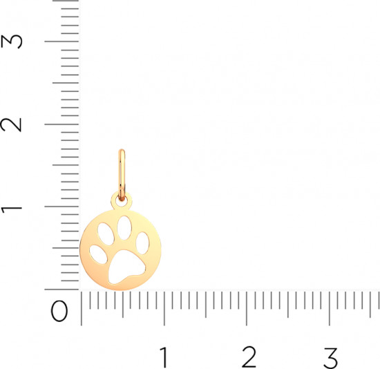 Подвеска из золота