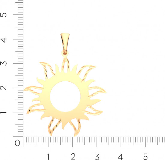 Подвеска из золота