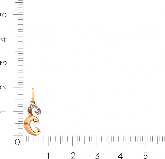 Подвеска из золота