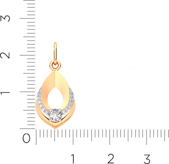 Подвеска из золота