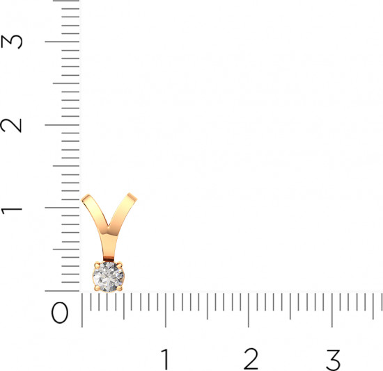 Подвеска из золота