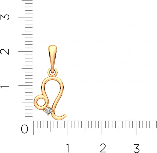 Подвеска из золота