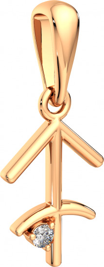 Подвеска из золота