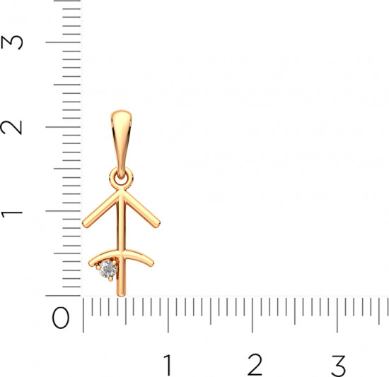 Подвеска из золота