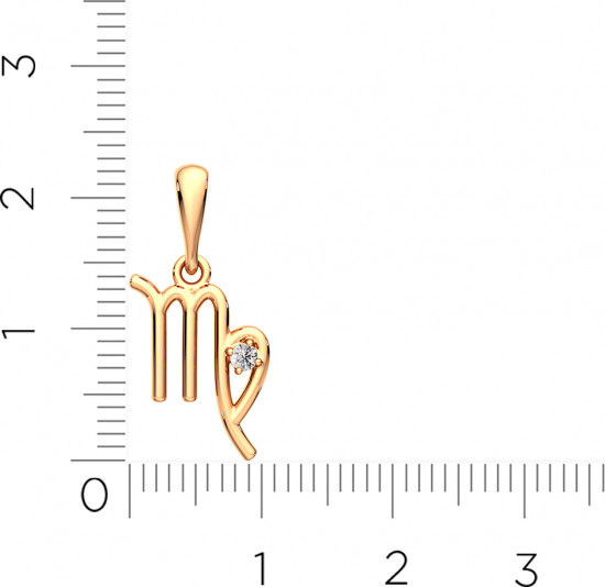 Подвеска из золота