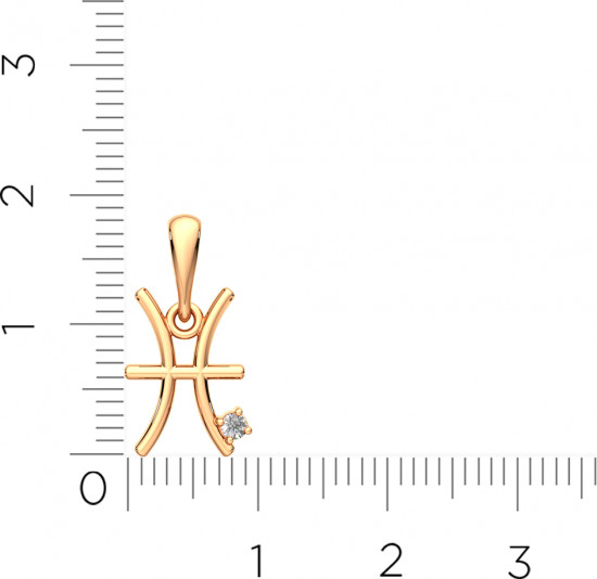 Подвеска из золота