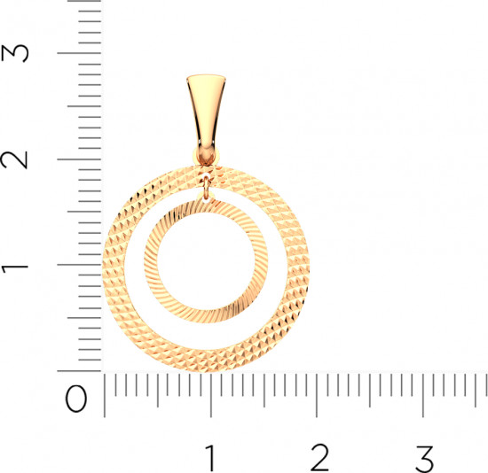 Подвеска из золота