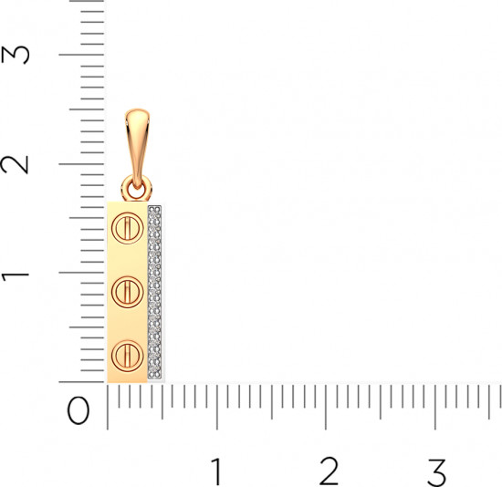 Подвеска из золота