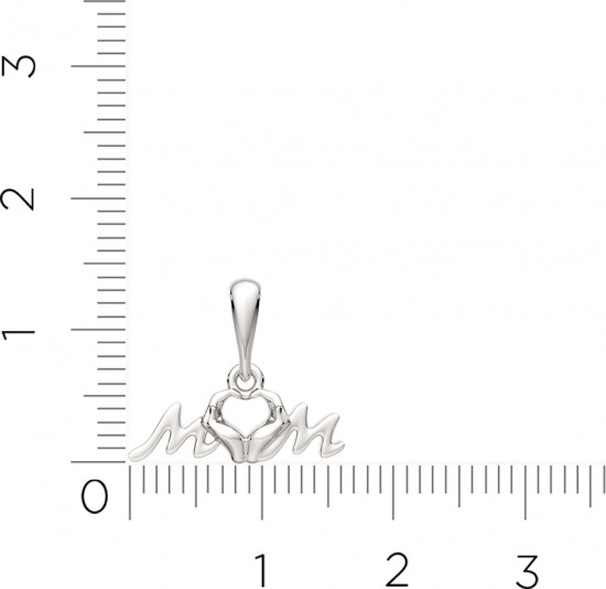 Подвеска из серебра