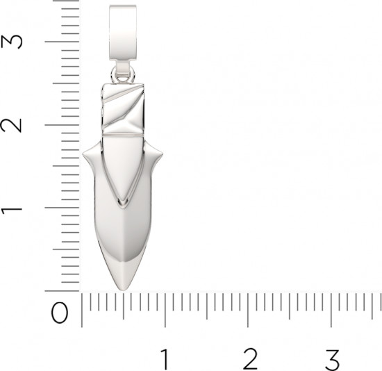 Подвеска из серебра